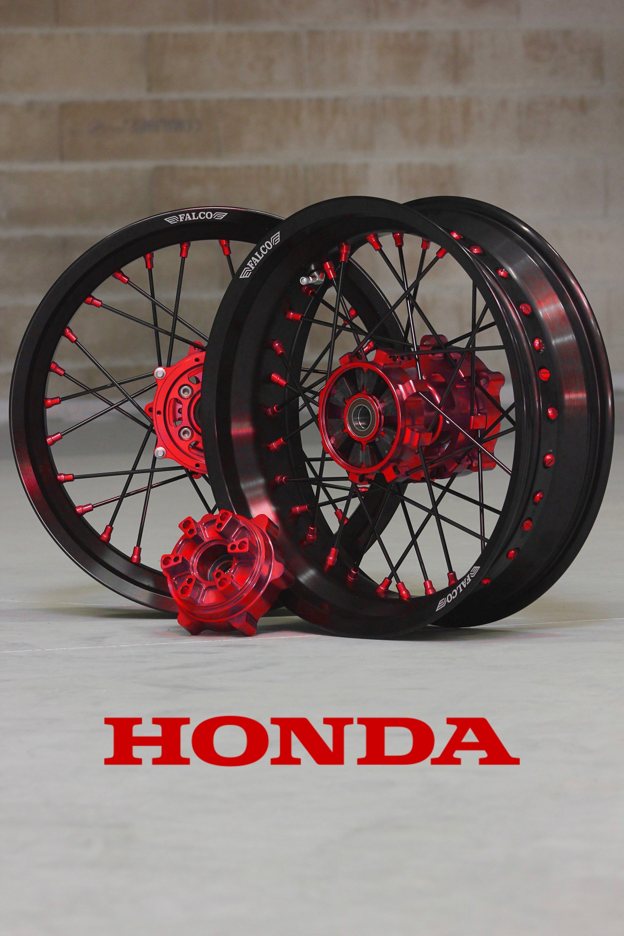 JANTES TUBELESS FALCO® 100% PERSONNALISABLES COMPATIBLES HONDA - Falco