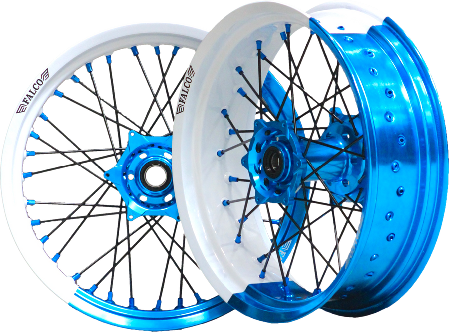 JANTES SUPERMOTARD BICOLORE FALCO® 100% PERSONNALISABLES - Falco