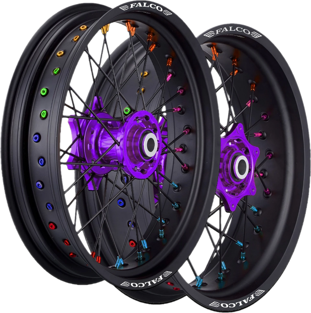 JANTES SUPERMOTARD SUR-RON STORM BEE FALCO® 100% PERSONNALISABLES - Falco