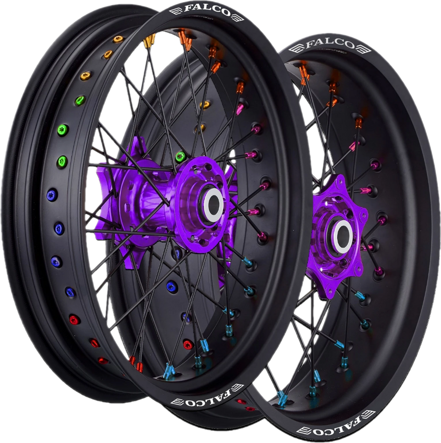 JANTES SUPERMOTARD SUR-RON STORM BEE FALCO® 100% PERSONNALISABLES - Falco