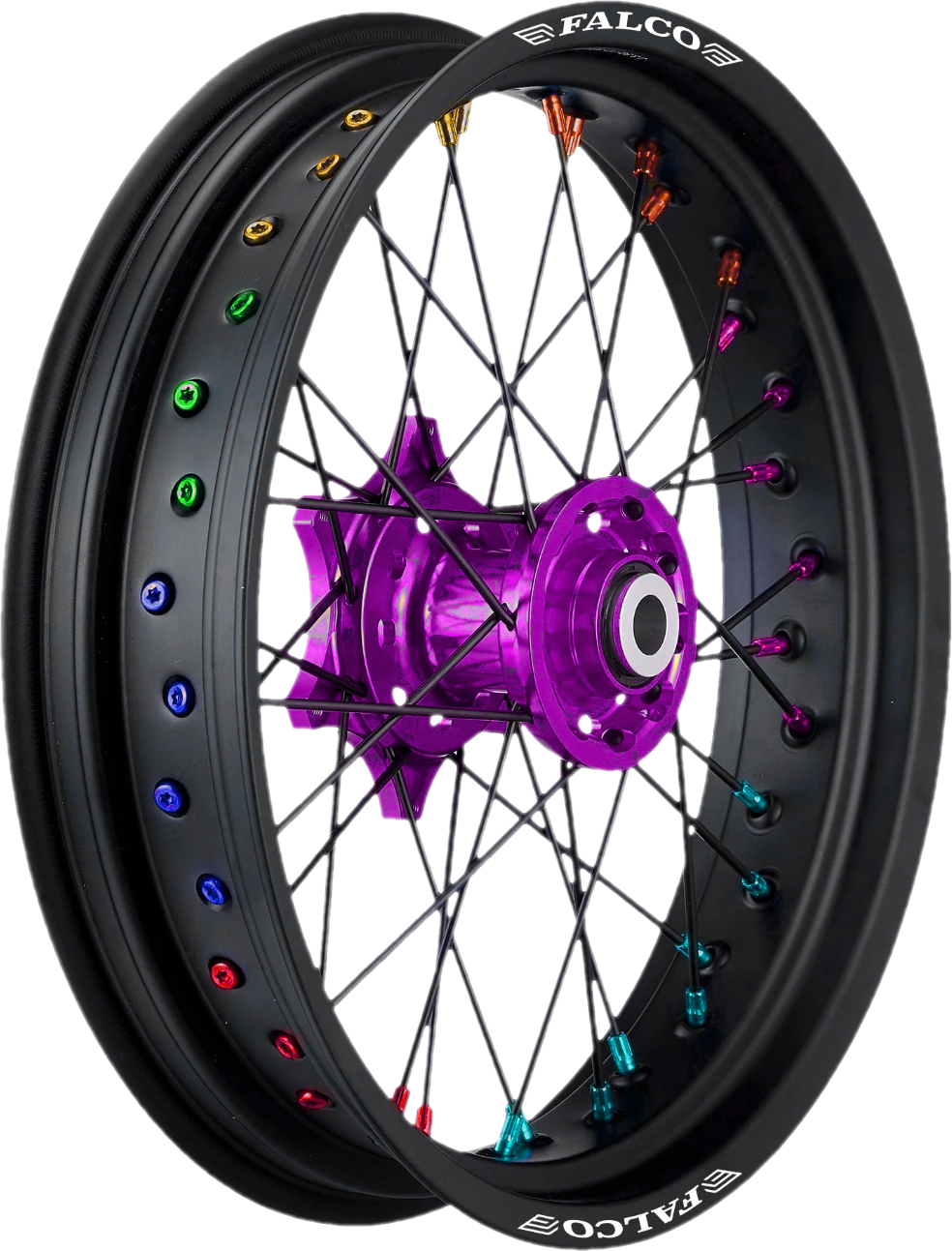 JANTE AVANT SUPERMOTARD 100% PERSONNALISABLES FALCO® - Falco