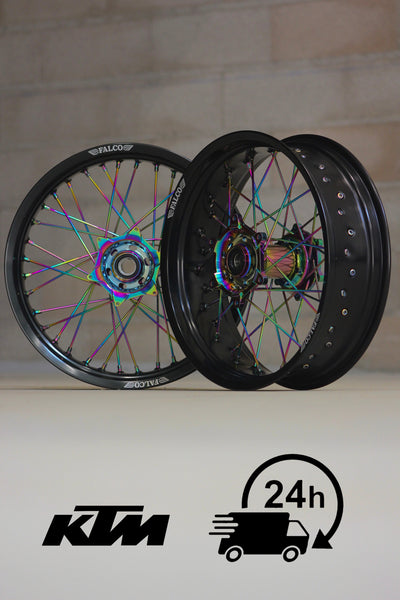 Jantes Supermotard 24H FALCO® compatibles KTM - Falco